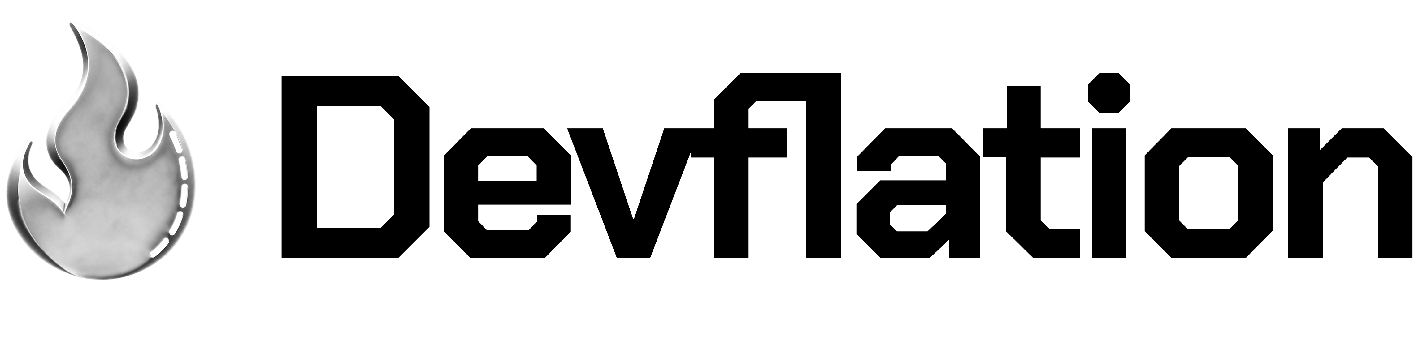 Horizontal lockup — dark